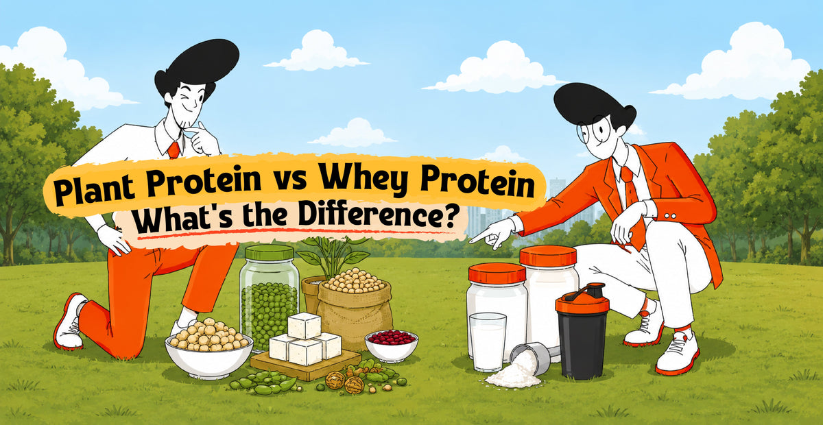 Plant Protein vs Whey Protein: What's the Difference?