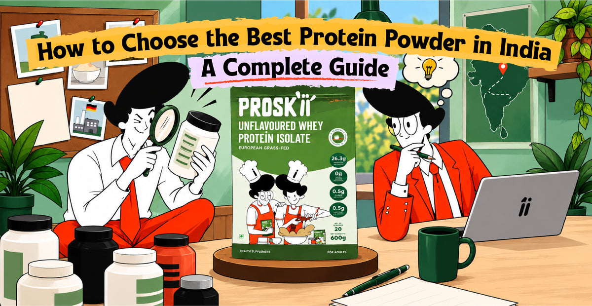 How to Choose the Best Protein Powder in India: A Complete Guide