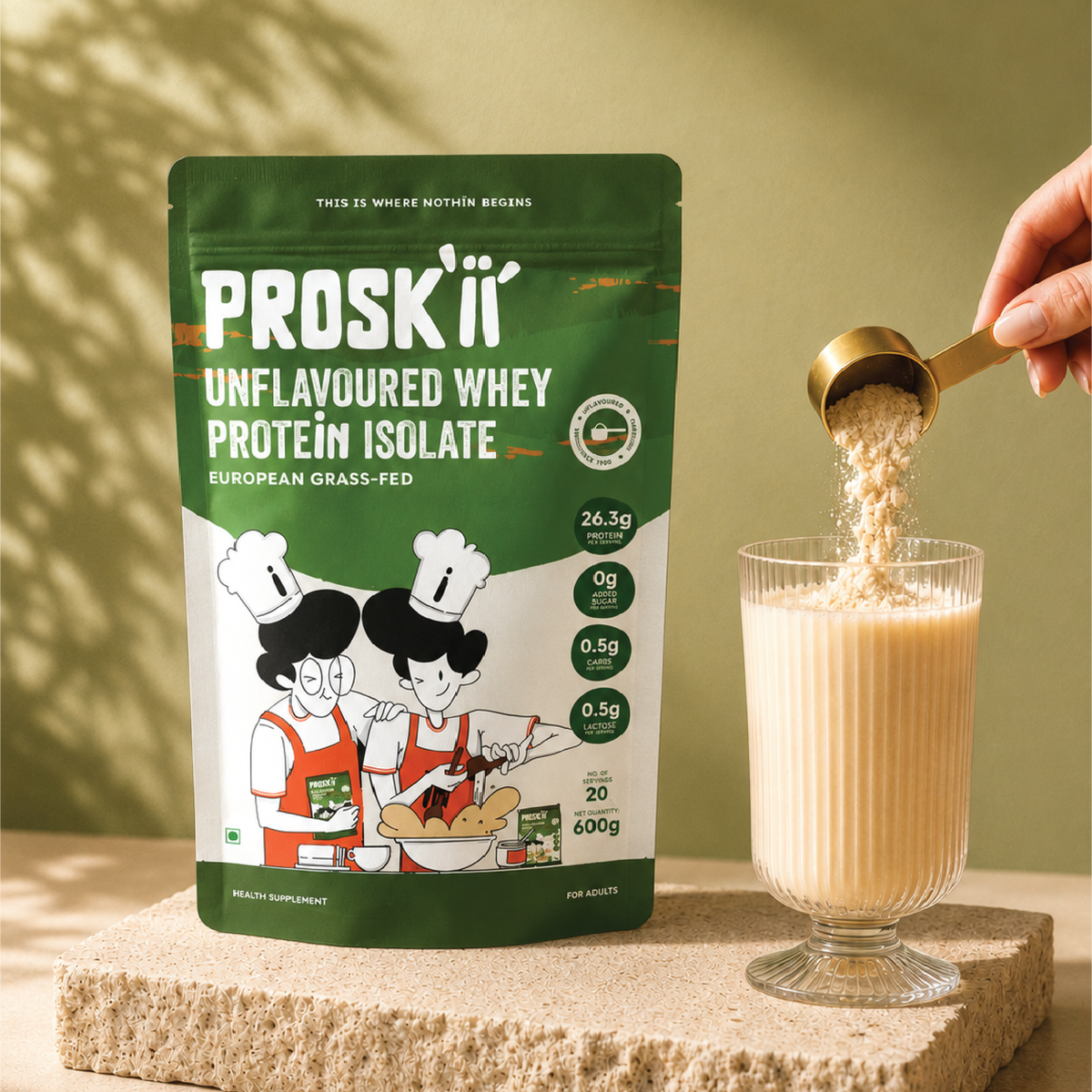 Unflavored Whey Protein Isolate